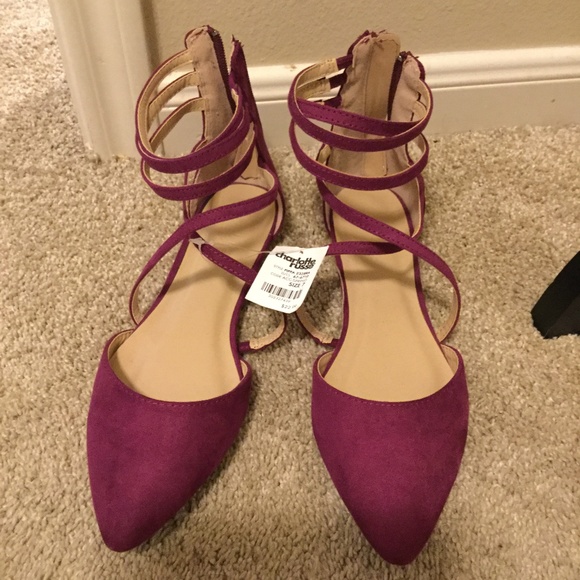 Charlotte Russe Shoes - Women's Beautiful Charlotte Russe Flat Size 7 NWT